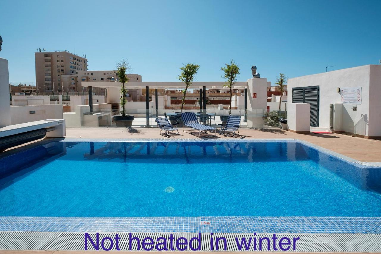 Apartamento Deluxe Con Piscina, Terraza & Parking Málaga Extérieur photo