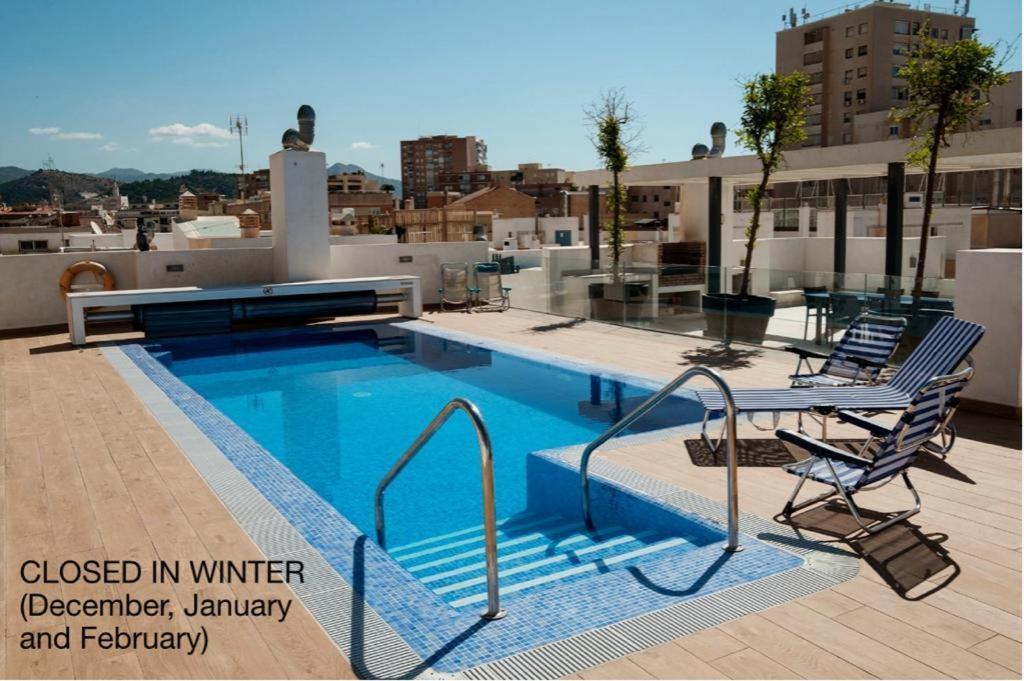 Apartamento Deluxe Con Piscina, Terraza & Parking Málaga Extérieur photo